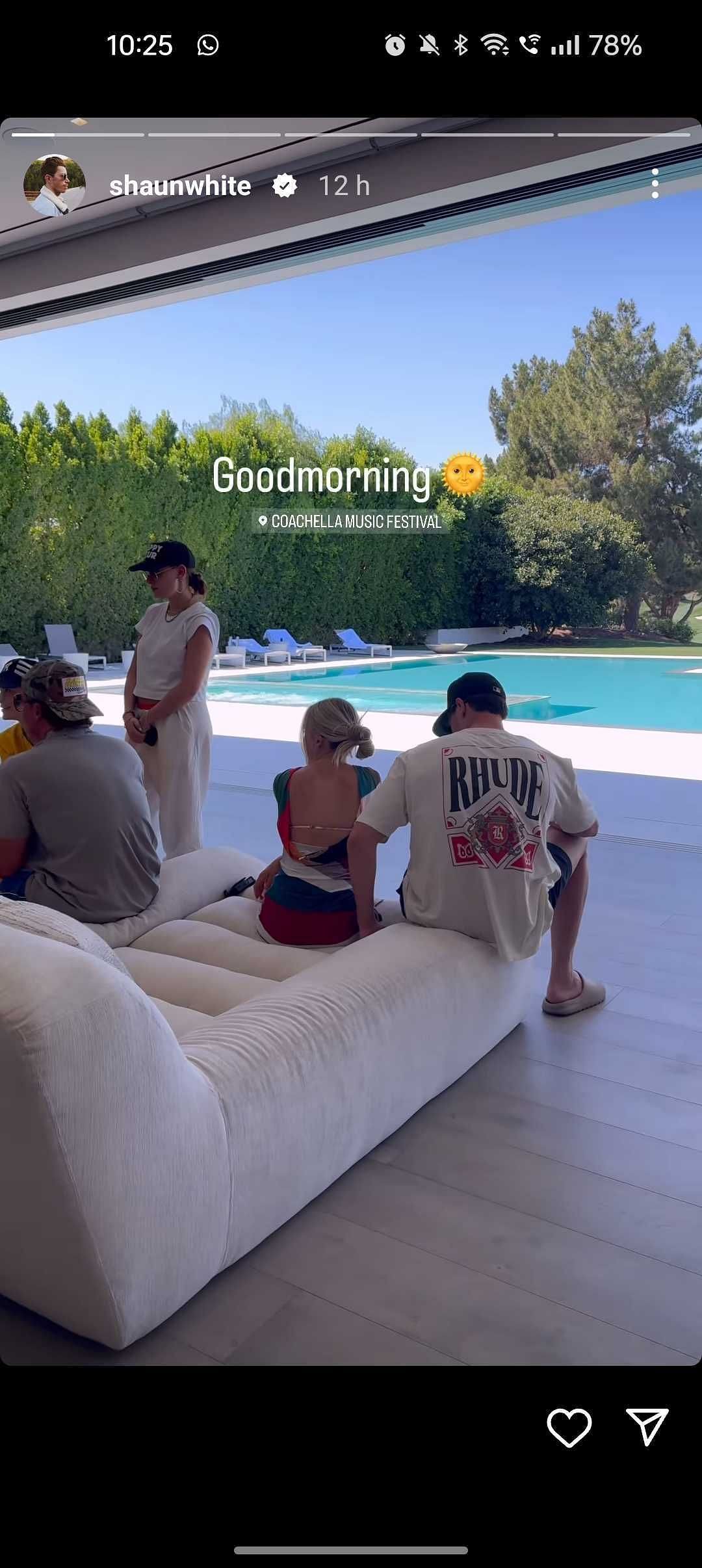 Shaun White at Coachella